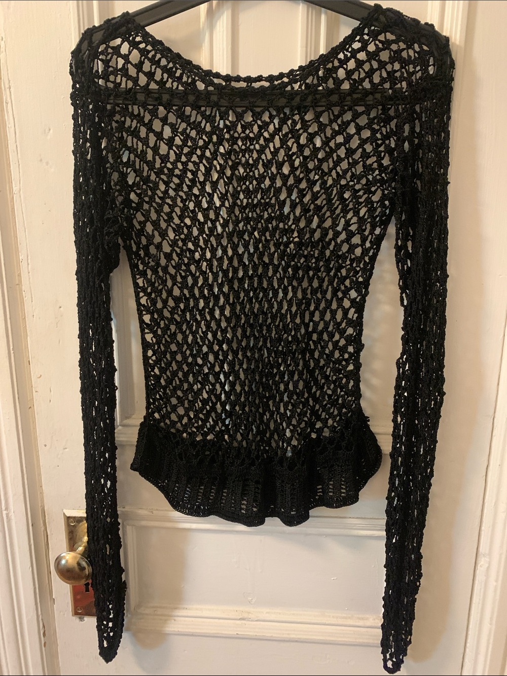 Black Croshed top